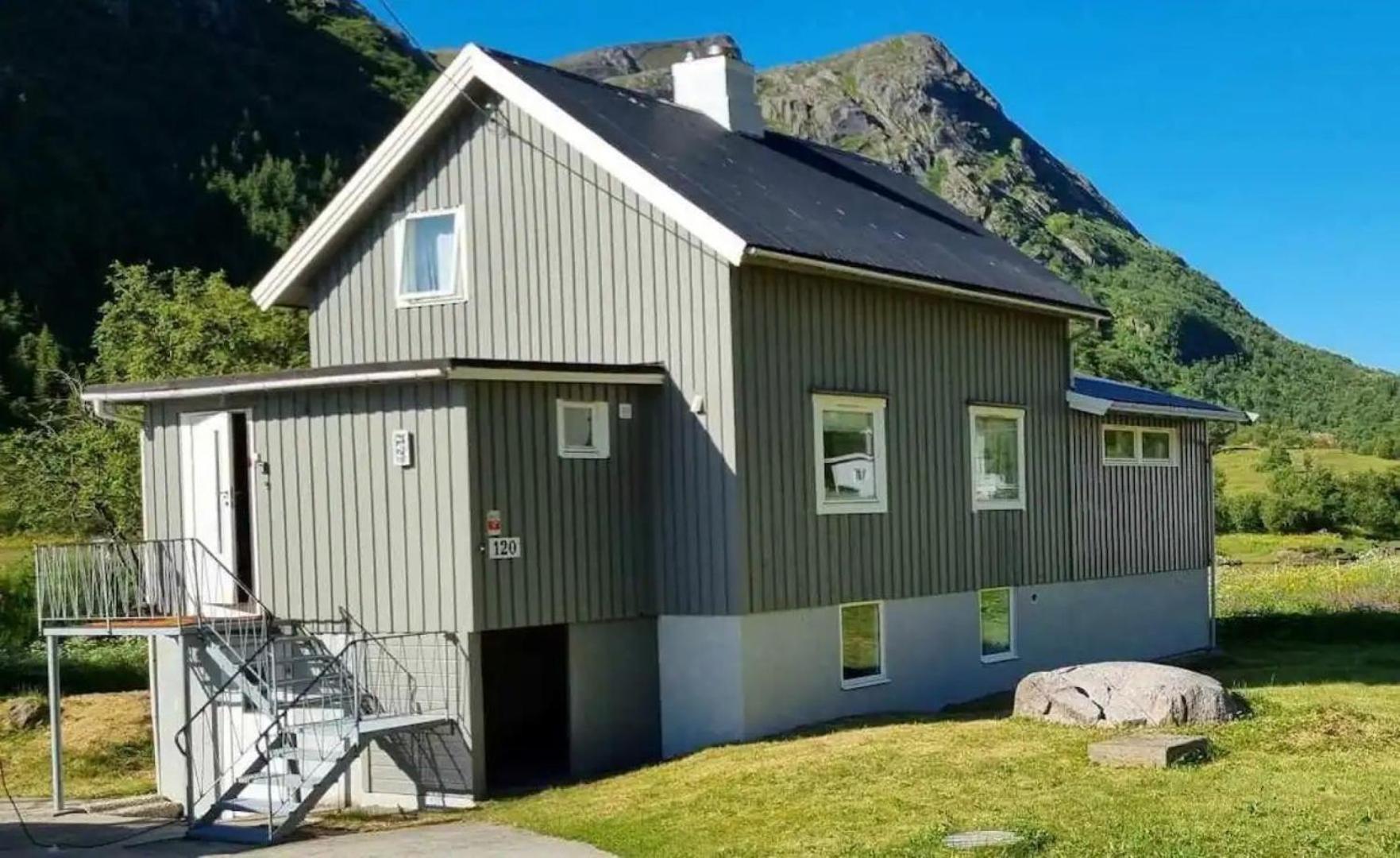 Landsbyhus I Lofoten Napp Экстерьер фото